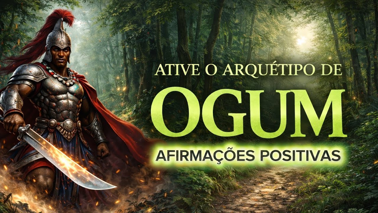 Ativação do Arquétipo de Ogum ⚔️ Coragem, Força e Determinação
