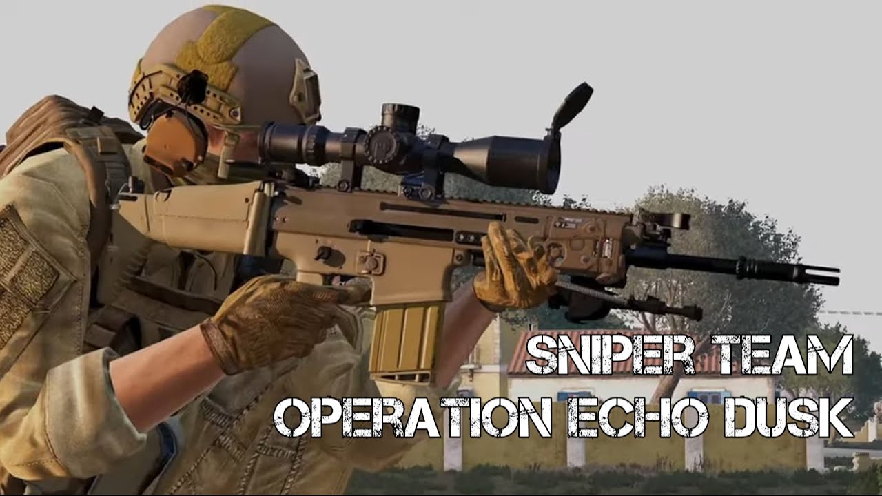 ArmA 3 Belgian Pathfinders - Operation Echo Dusk - Sniper Team Gameplay