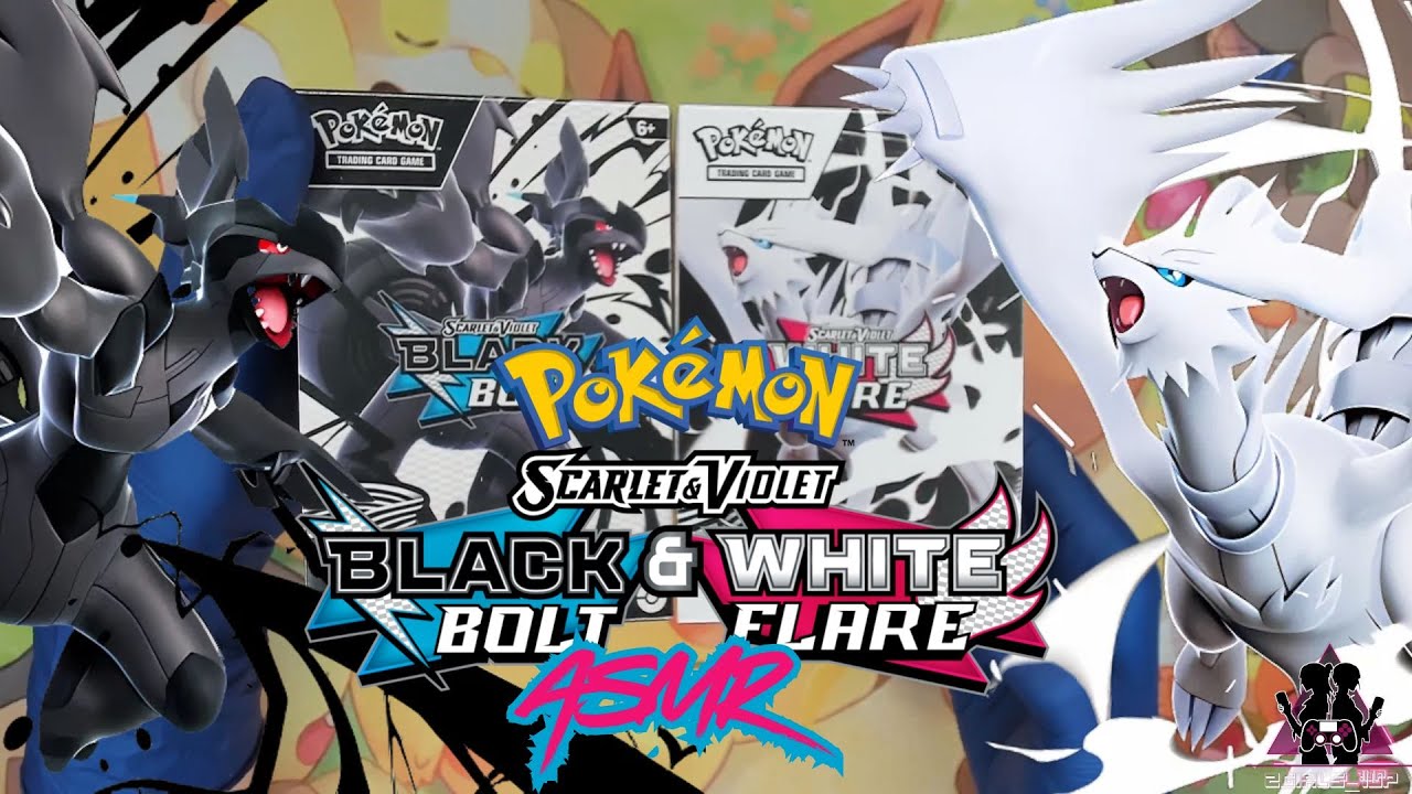 #ASMR | Pokémon Scarlet & Violet ⚫ Black Bolt & White Flare ⚪