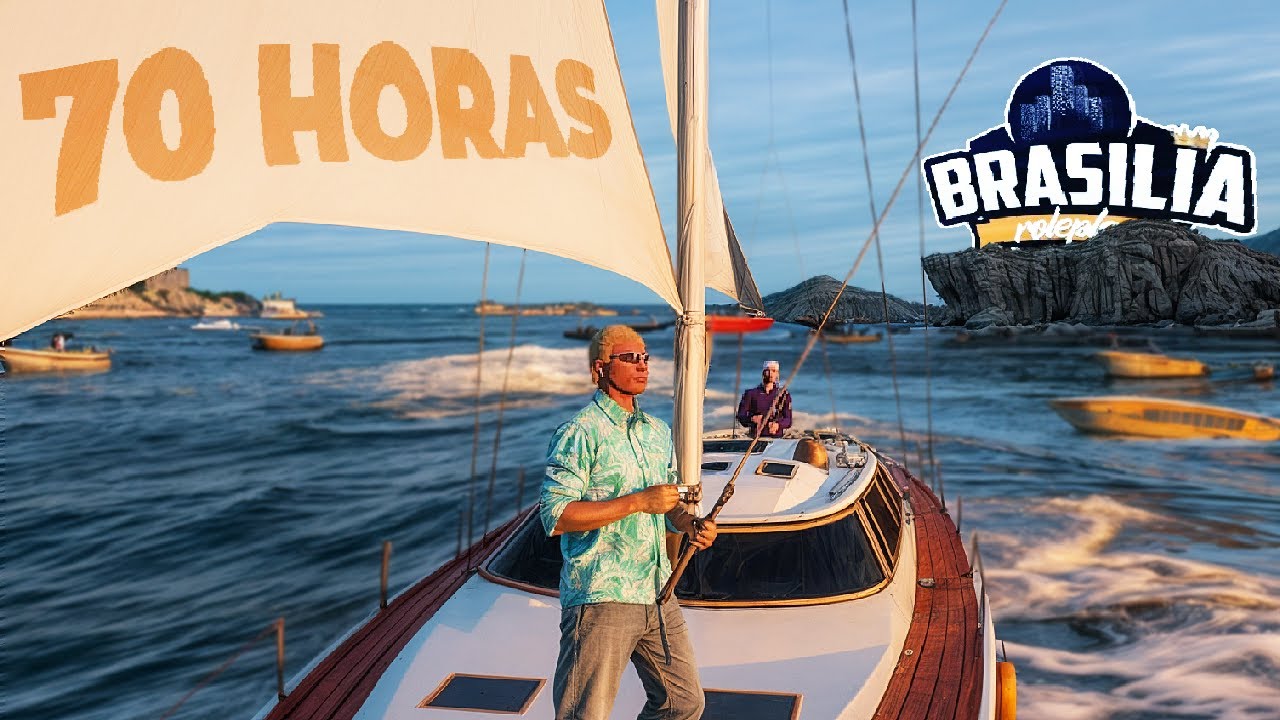 Joguei 70 HORAS para DESCOBRIR se a PESCA ILEGAL vale apena no Brasília RP | GTA FiveM