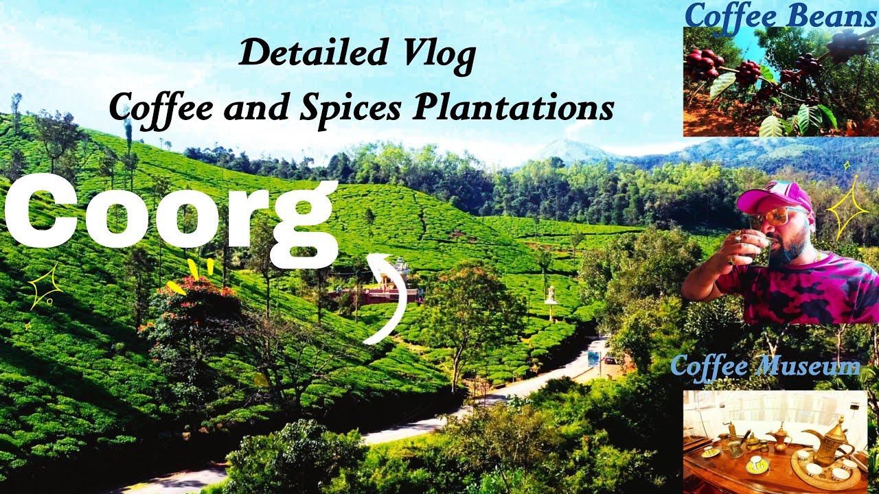 Coffee Plantations tour in Coorg | Rare Coffee and spice Varieties | Civet Cat | kannada vlogs