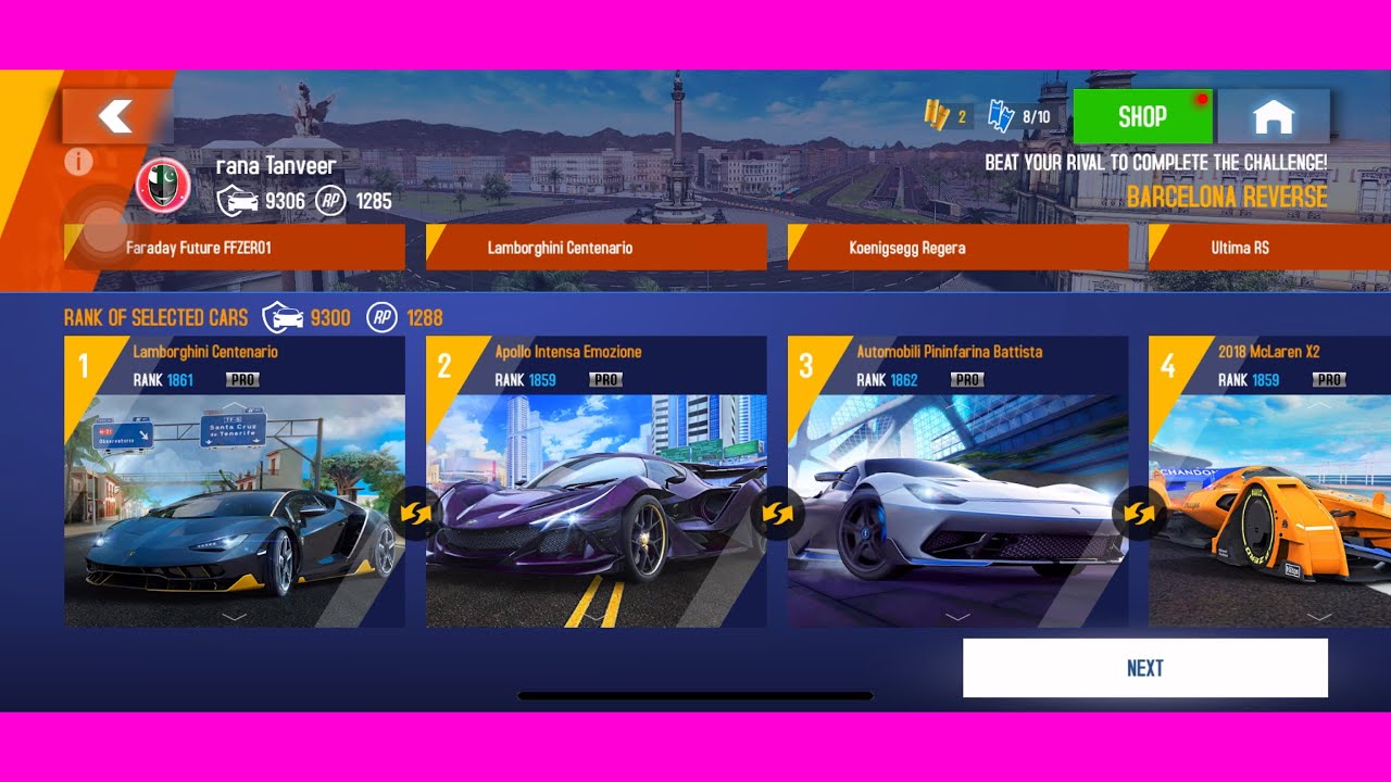 Asphalt 8, Gauntlet Apollo ie and Mclaren X2 Beat Other Kings💪🔥