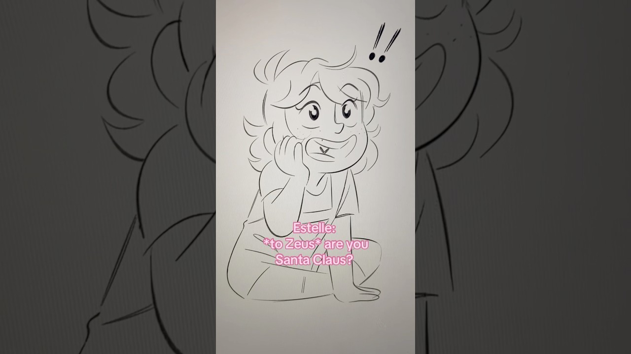 Santa is that you? #percyjackson #pjo #zeus #greekmythology #animation #funny #shorts #pov #fyp #ads