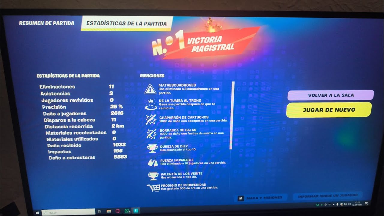 Ganado primer victoria magistar con Iván bliz