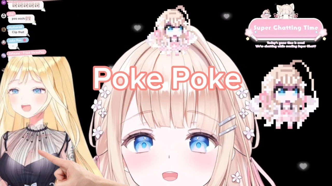 Peo wants to Poke Amelia's mole??!! | Yukinoshita Peo