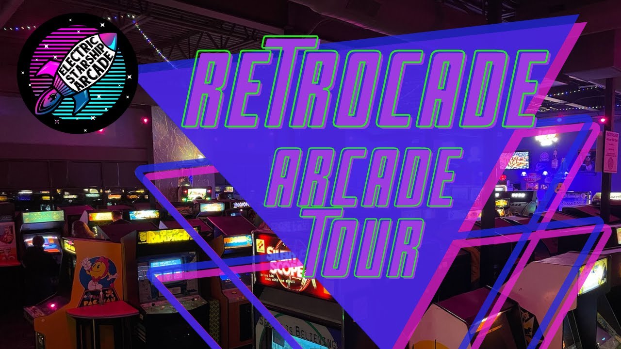 The Starship lands at RetroCade in Rowlett - Arcade Tour!
