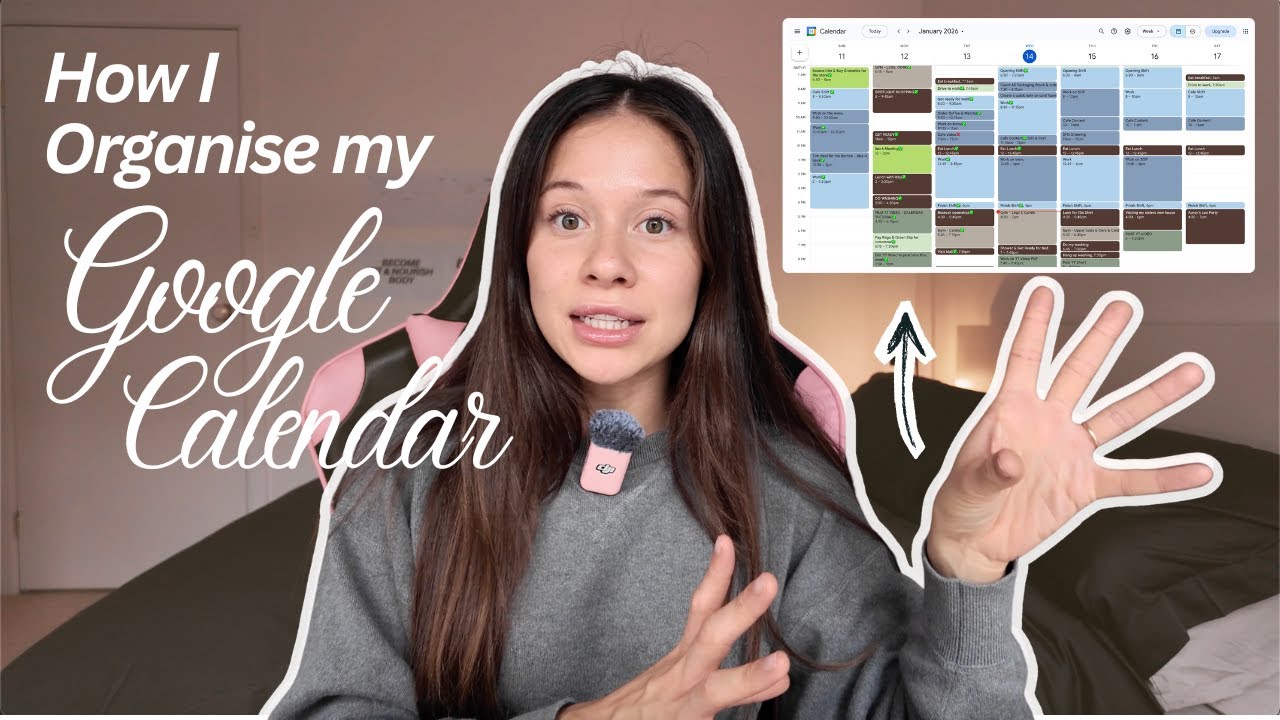 How to Organise your Life using Google Calendar ✨📆 *STEP BY STEP*