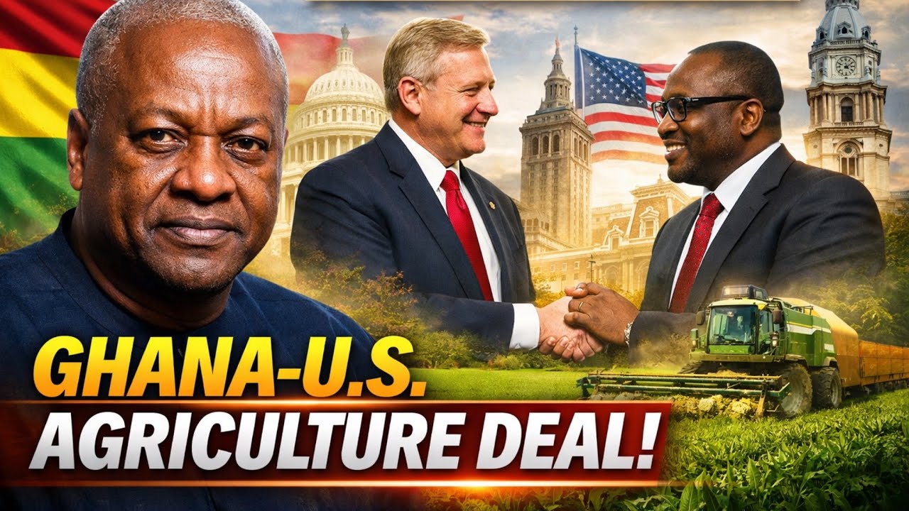 GHANA-USA AGRICULTURE DEAL CHANGES EVERYTHING FOREVER FOR FARMERS IN THIS LATEST DEVELOPMENT 