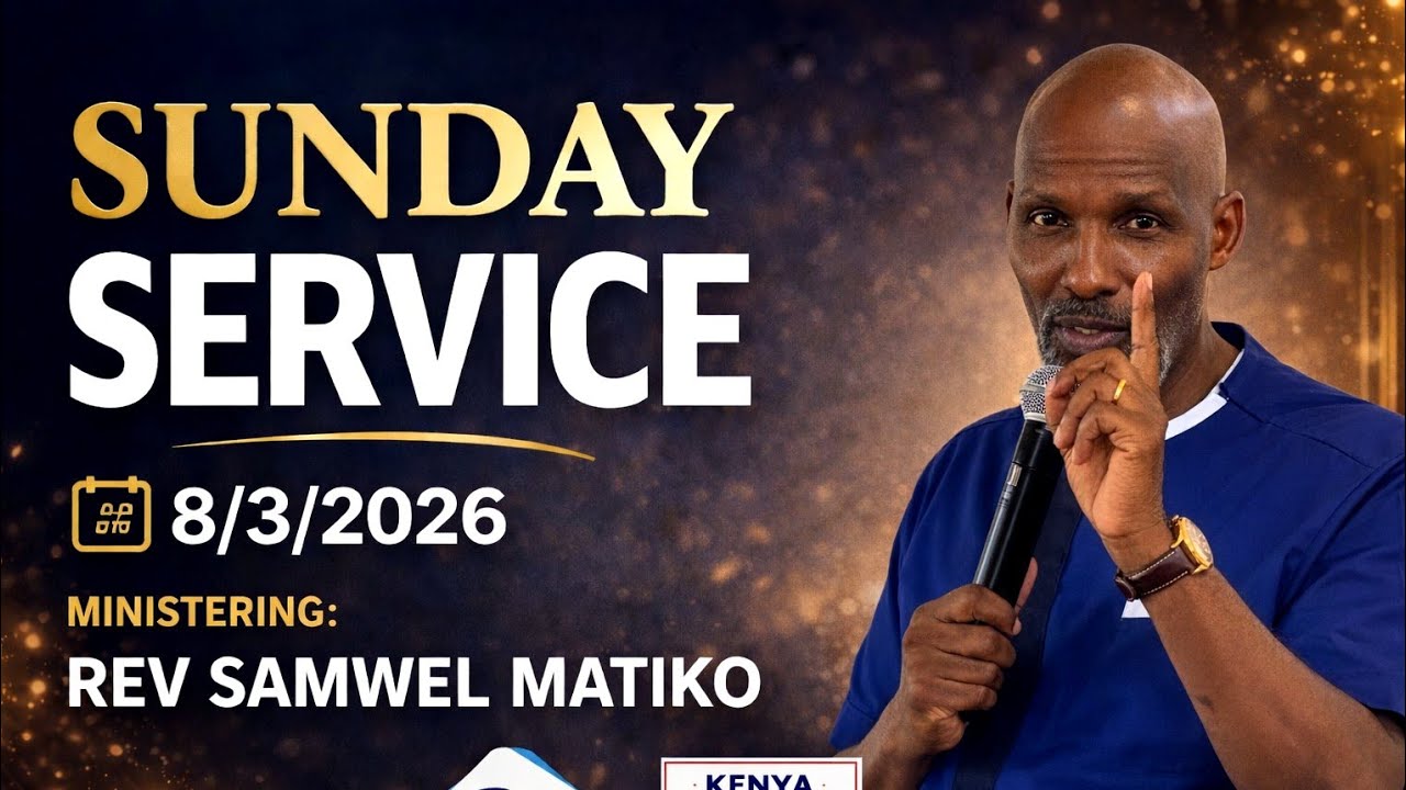WELCOME TO OUR SUNDAY SERVICE//8.3.25// SPK REV SAMWEL MATIKO