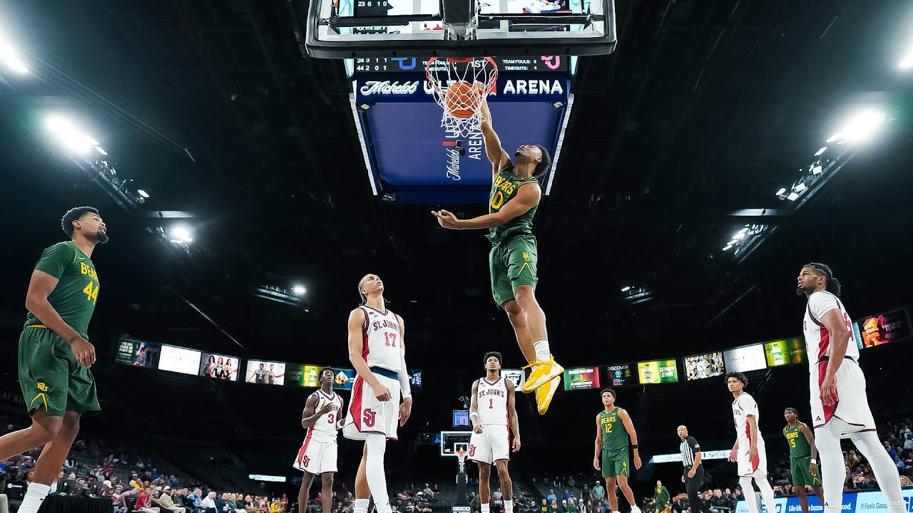 Баскетбол Baylor (M): Сокращённый матч против St. John's — чемпионат Players Era | 25 ноября 2025 г.