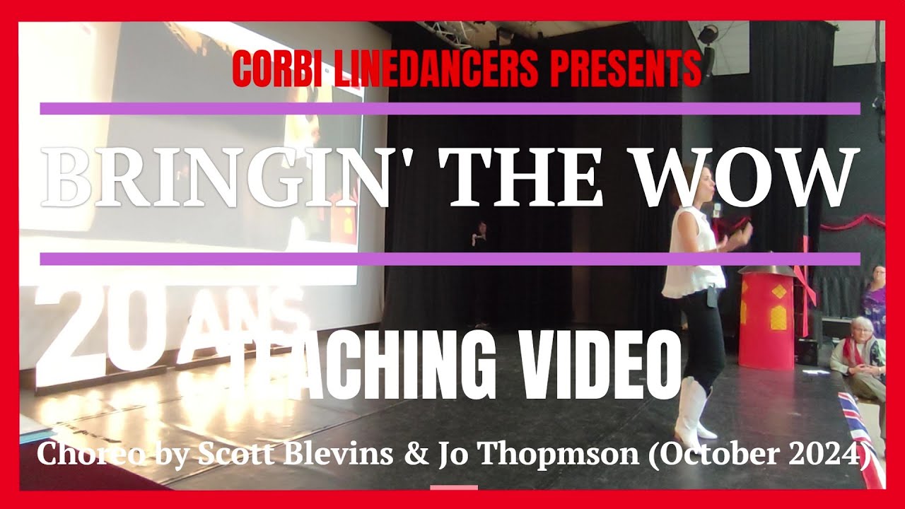Bringin' The Wow LINE DANCE (обучающее видео)