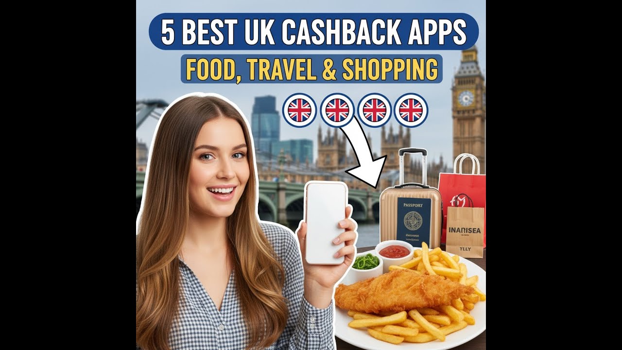 5 Best UK Cashback Apps for Food, Travel & Shopping