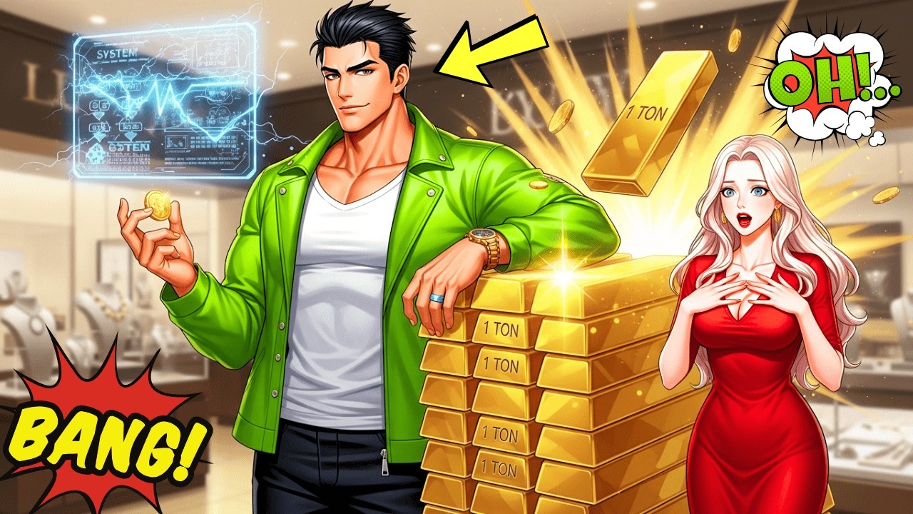 Solo cuesta 1 PESO comprar UNA TONELADA de ORO con este SISTEMA secreto | Manhwa Resumen