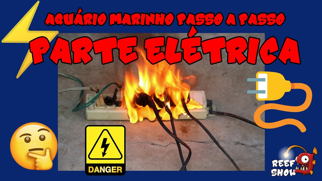 Projeto da PARTE ELÉTRICA do AQUÁRIO - Aquário Marinho Passo a Passo #13