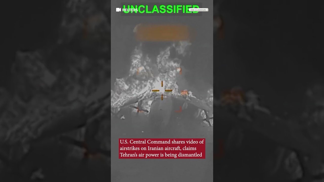 U.S. strikes Iranian aircraft, claims Tehran is losing air power