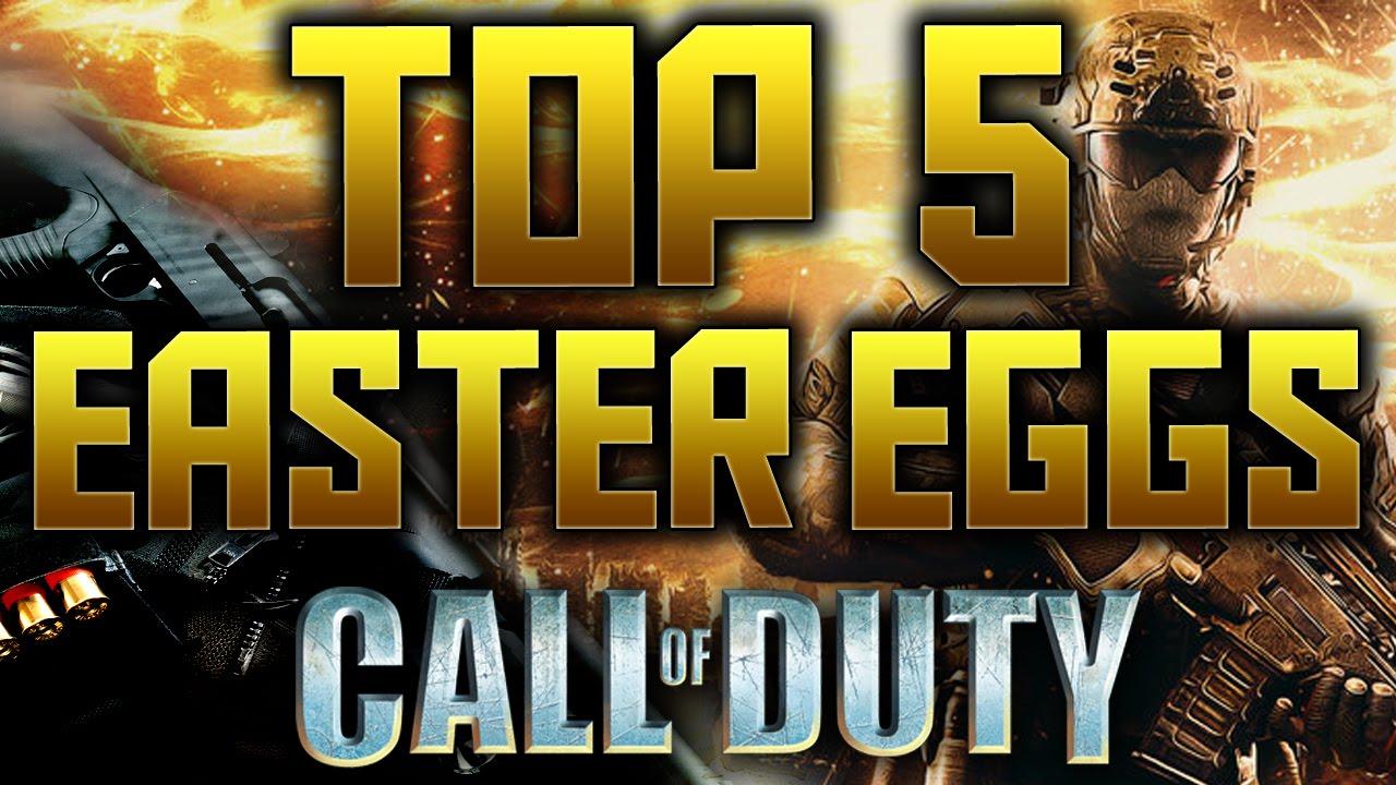 TOP 5 Easter Eggs Call of Duty