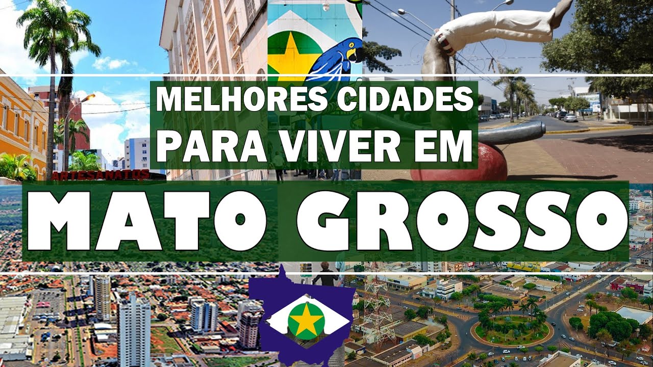 TOP 5 cidades pra viver em MATO GROSSO