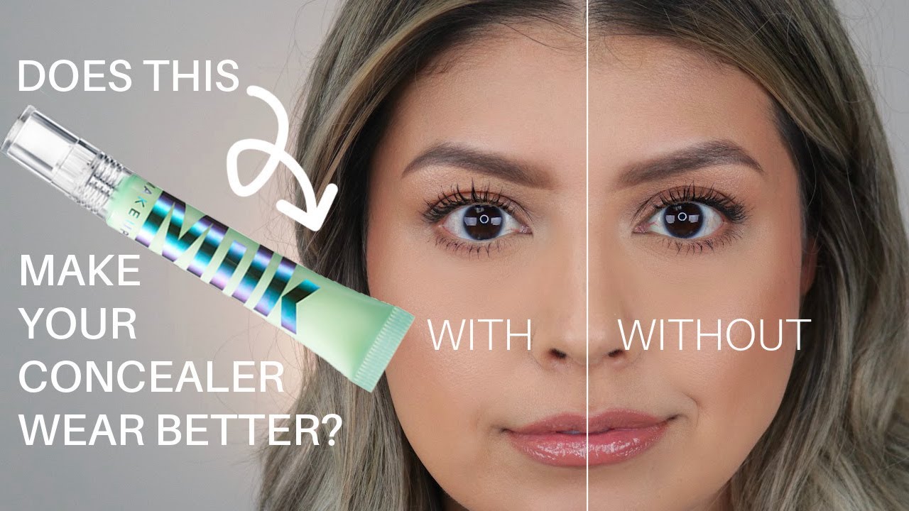 NEW! MILK MAKEUP HYDRO GRIP EYESHADOW AND CONCEALER PRIMER | FULL DAY REVIEW UNDER CONCEALER