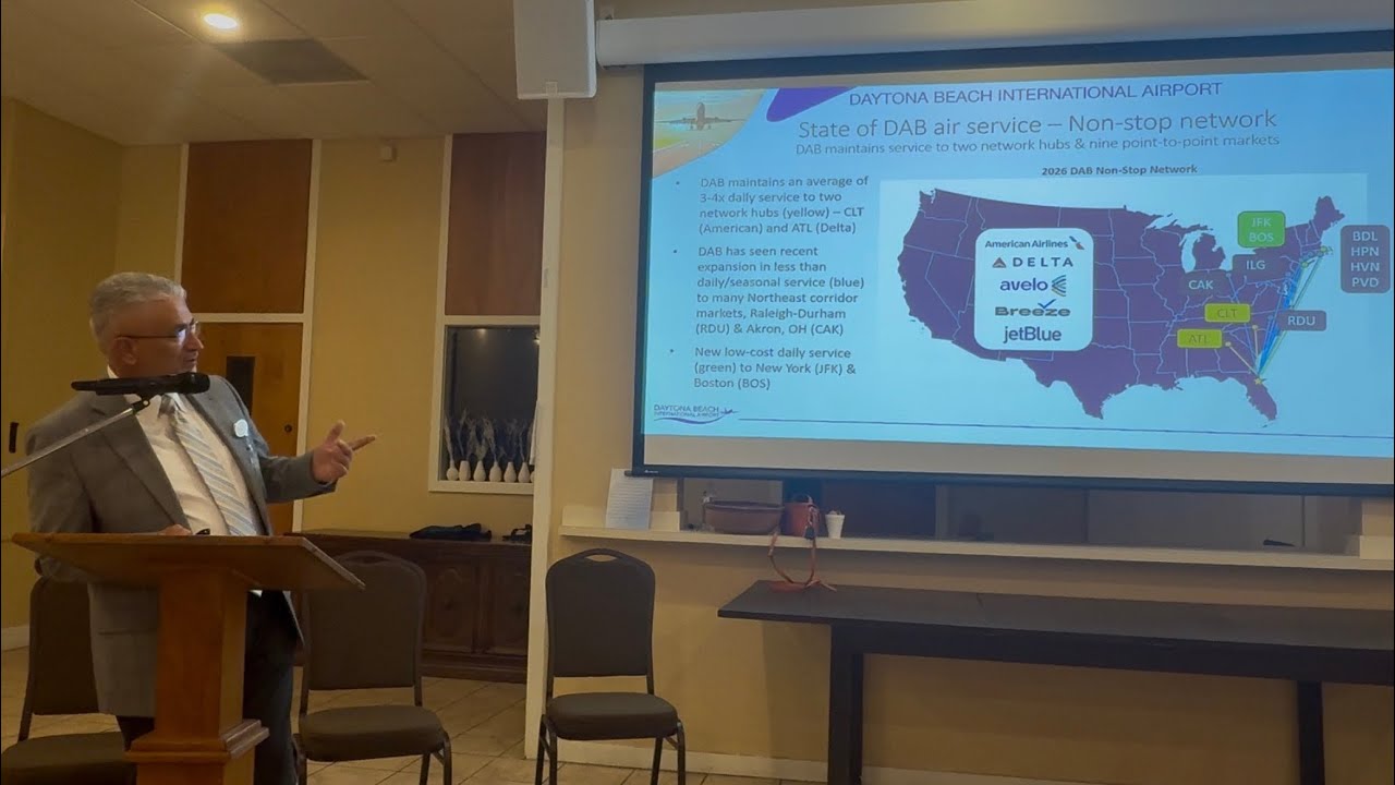 Daytona Beach Neighborhood Watch Meeting, Airport Update with Cyrus Callum, Beachside Community News