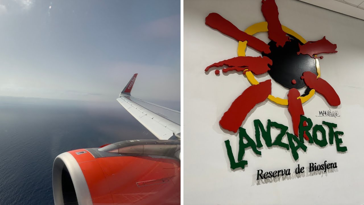 EasyJet flight EZY2029 | MAN to ACE | Manchester to Arrecife | July 2024