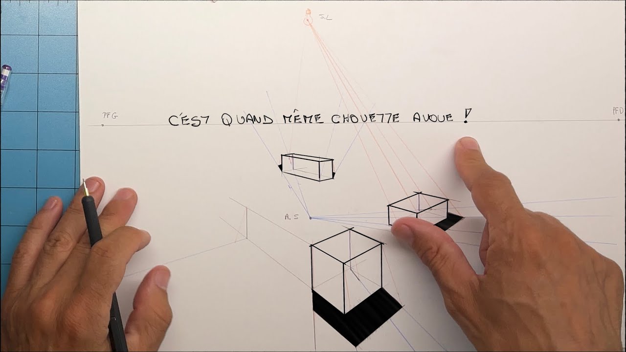 L'ombre portée - cuboïdes