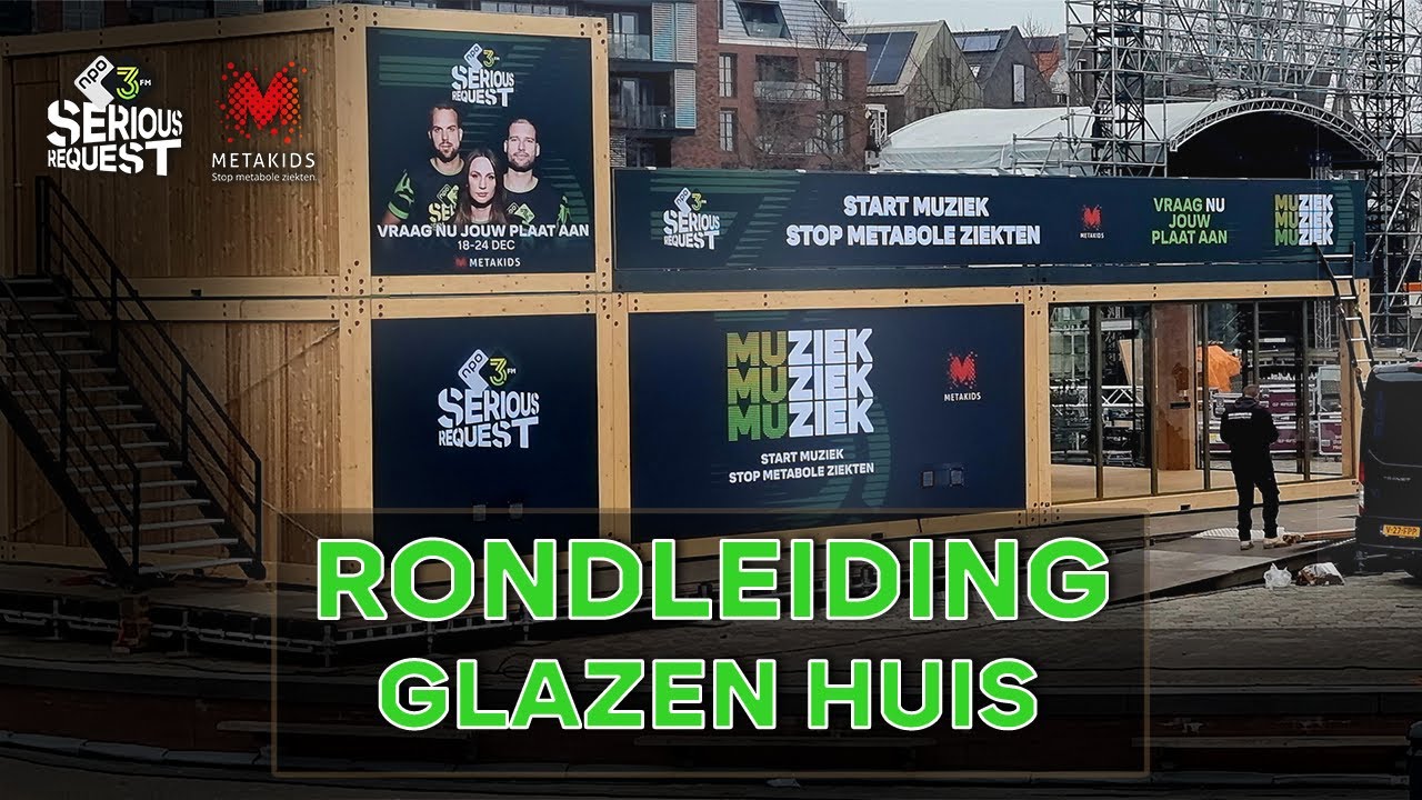 Rondleiding Glazen Huis Zwolle • 13 december 2024 • #3FM Serious Request #Metakids #sr24
