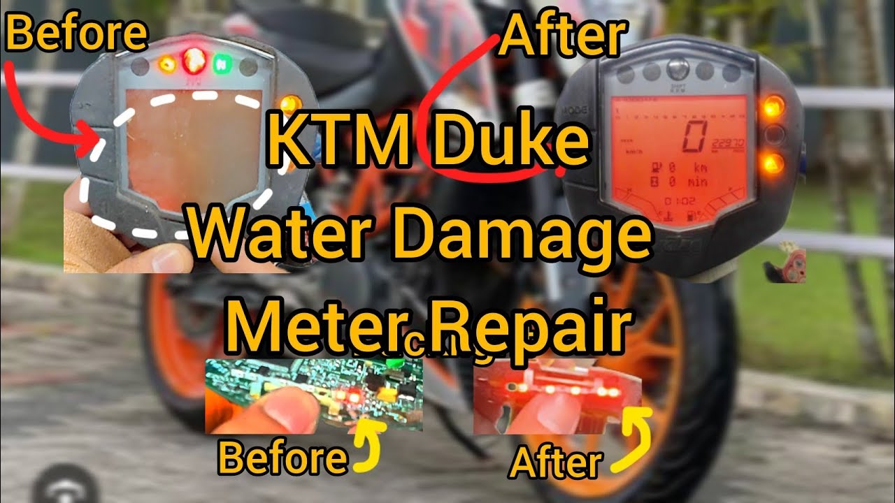 Duke Meter Repair Full Video with Details #ktm #duke #duke390 #rc #kawasaki10r #modificition #rider 