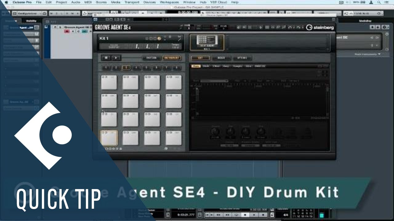 DIY Drum Kits with Groove Agent SE4 | Composing and Creative Workflows