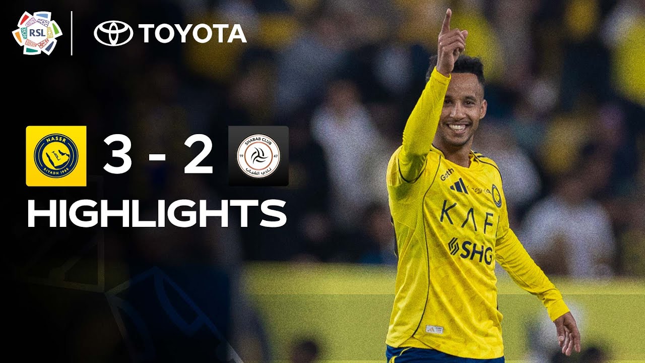 🚲 Coman bicycle kick goal sets Al Nassr on their way to victory vs. Al Shabab! | Powered by Toyota
