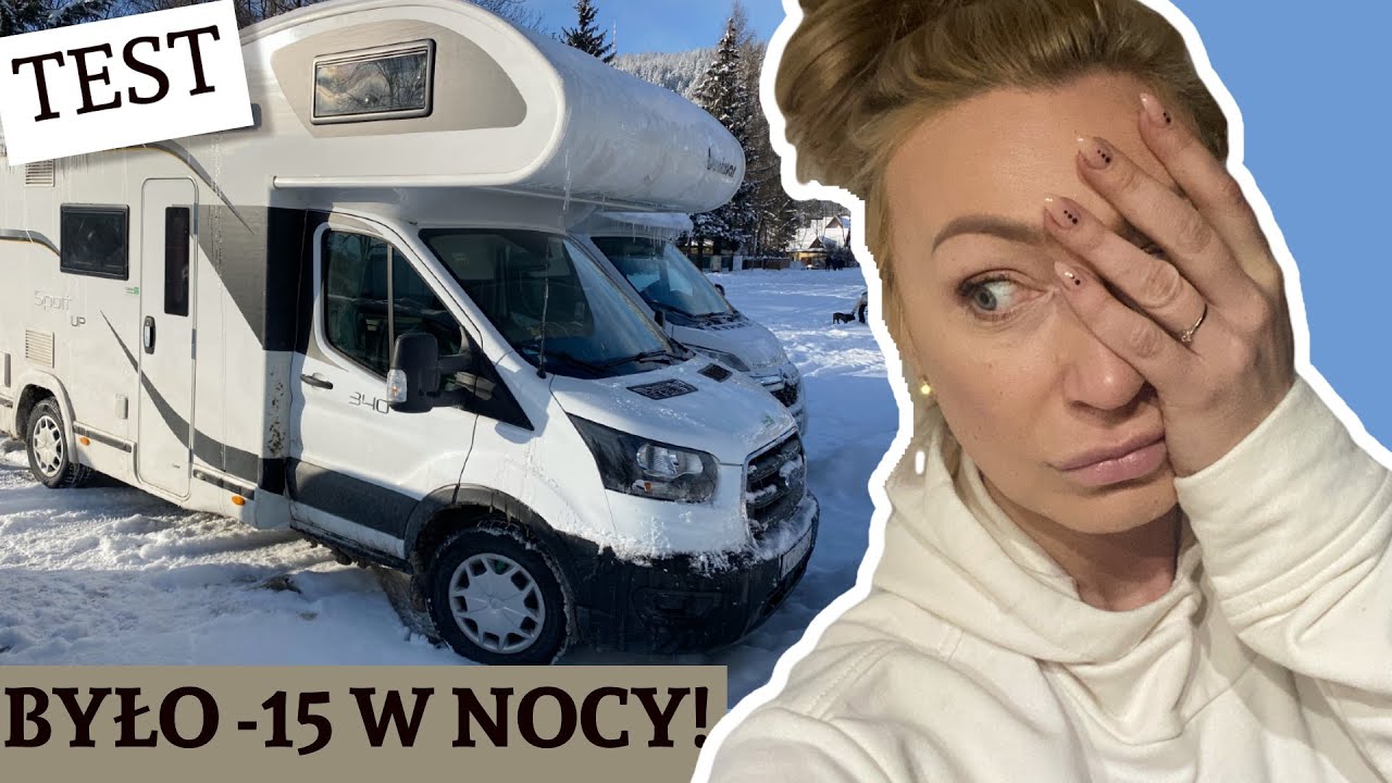 ŻYCIE W KAMPERZE ZIMĄ - TEST 🥶