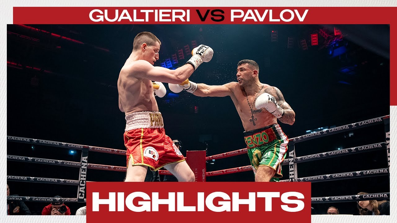 HIGHLIGHTS | Vincenzo Gualtieri vs Alexander Pavlov (WBO European)