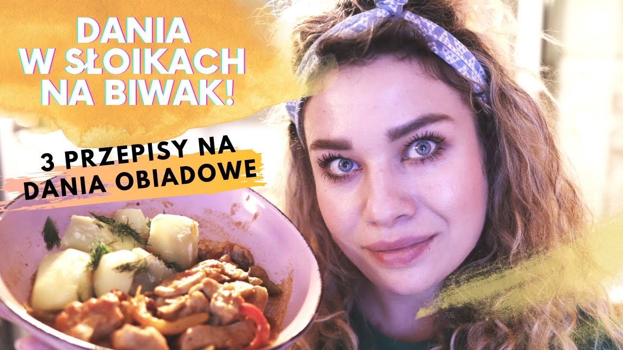 SŁOIKI NA BIWAK #2 | 3 PRZEPISY NA DANIA OBIADOWE 🍝🍖