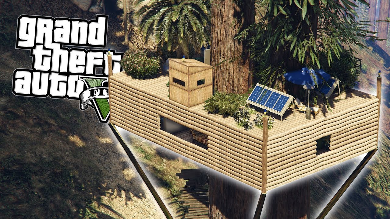 GTA 5 MOD ZOMBIES #14 - CASA ANTI-ZOMBIE DEFINITIVA!