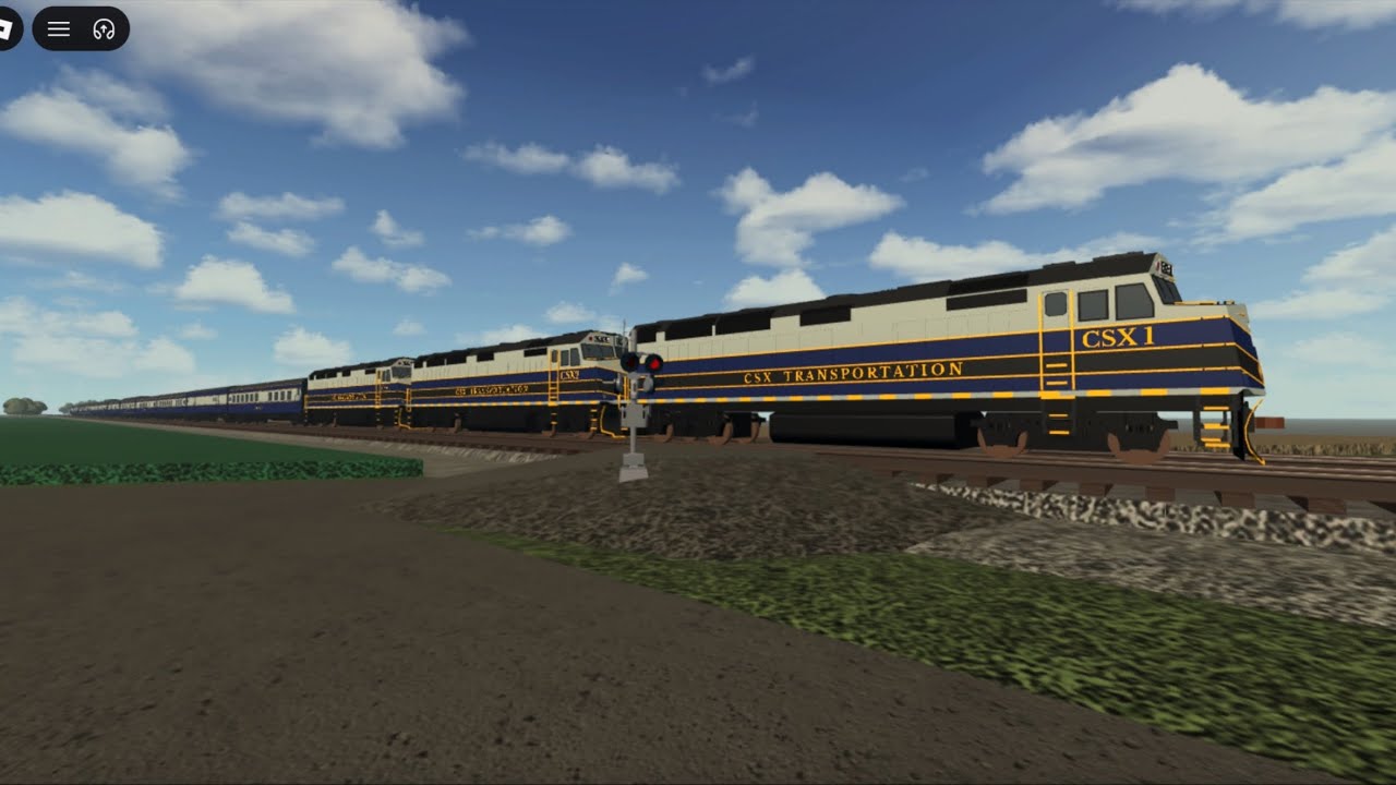 Trio of CSX F40PH-2s leading on CSX OCS Train