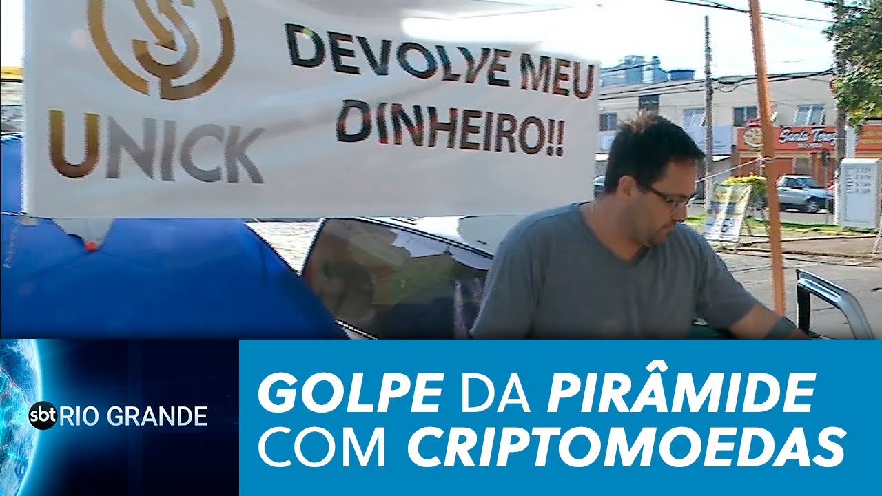Clientes ficam sem dinheiro após golpe da pirâmide com criptomoedas - SBT Rio Grande - 27/09/19