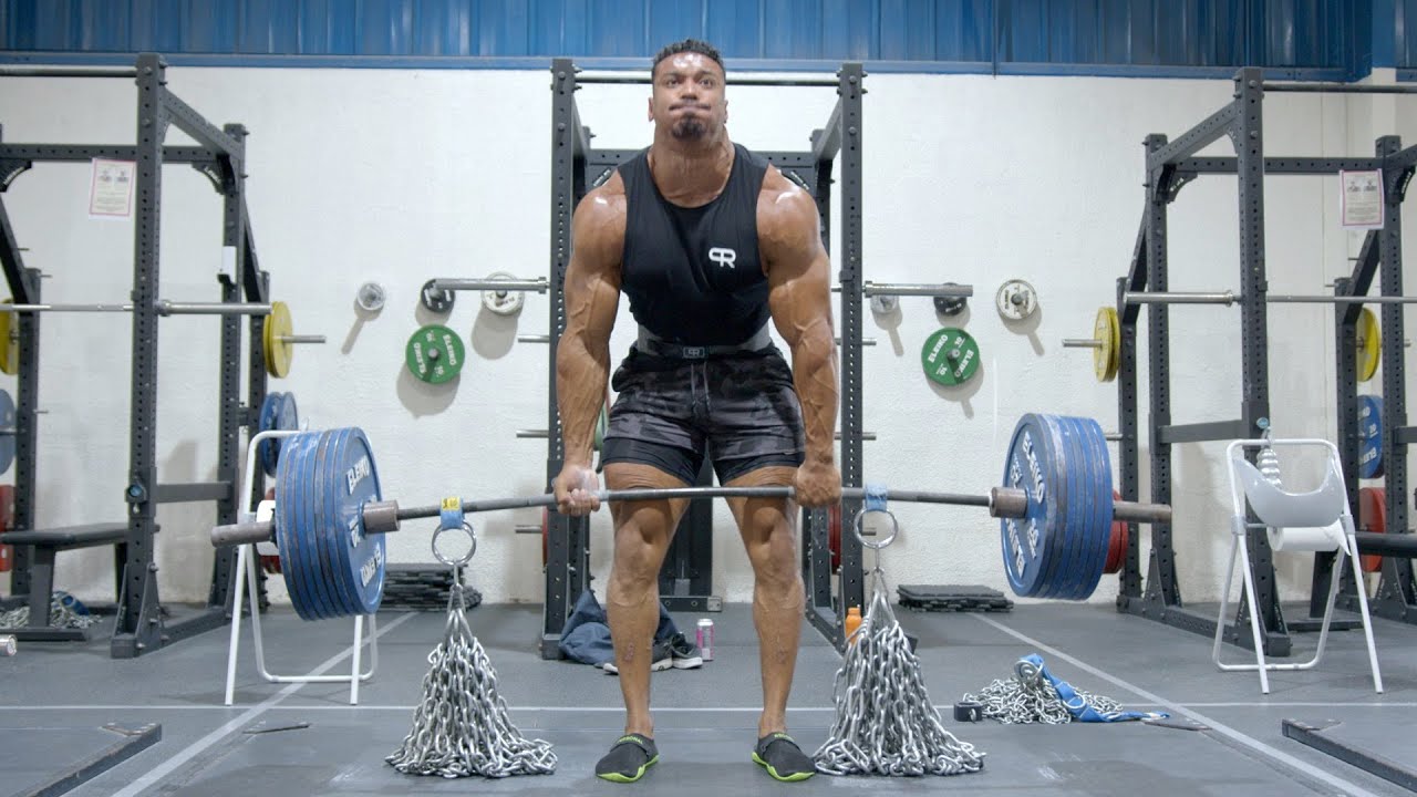 DEADLIFTS WITH CHAINS FOR SPEED