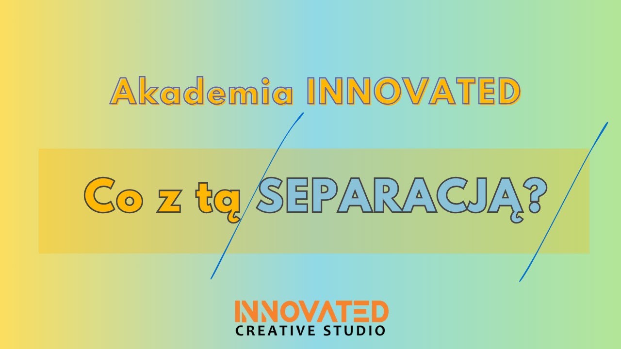 Separacja między sekcjami - Projektowanie Strony Firmowej - Akademia INNOVATED