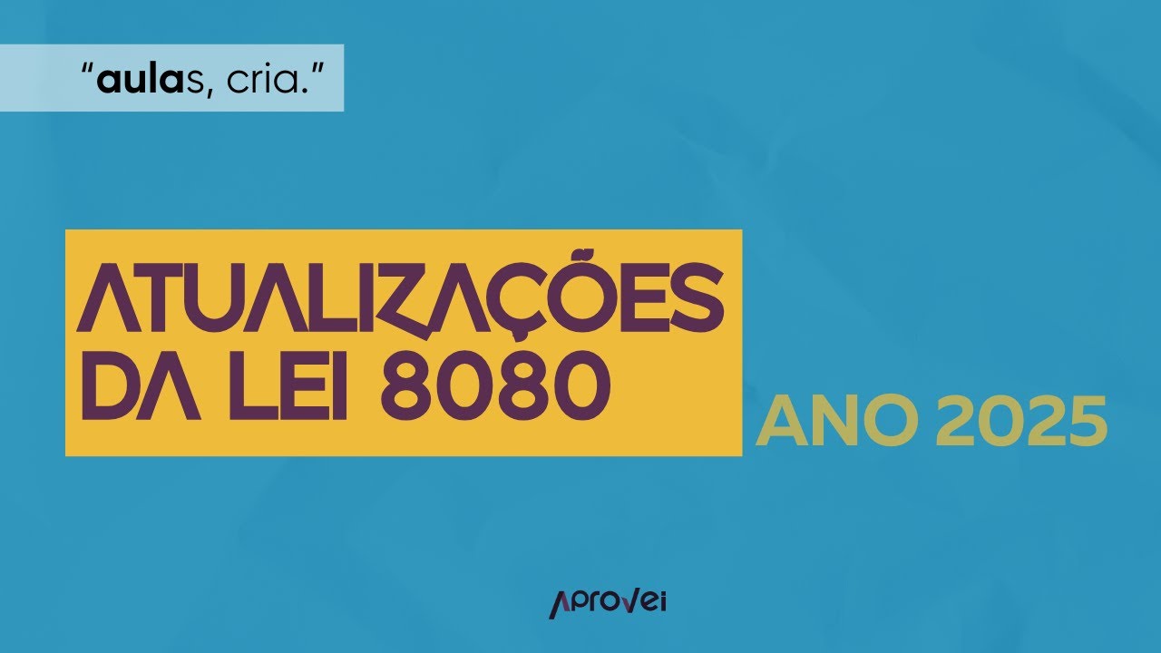 ATUALIZAÇÕES de 2025 da Lei 8080/90 - SUS | Residencia Bucomaxilo e Odonto Hospitalar