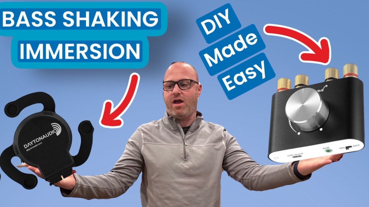 The Ultimate Pedal Mod! Bass Shakers Enhance Your Sim Racing Rig