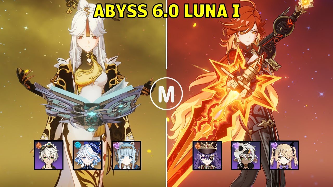 C6 Ningguang & C2 Mavuika Overload - Spiral Abyss Luna 1 Floor 12 9 stars Genshin Impact