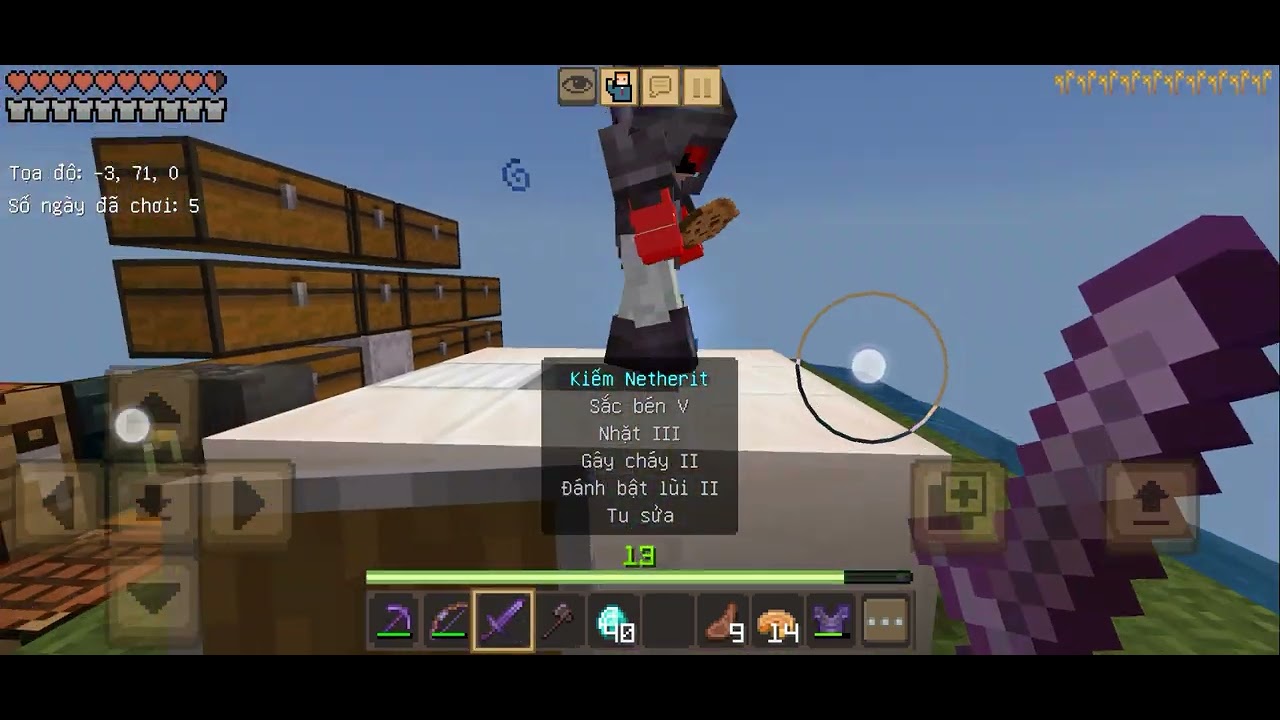 Lucky block map em của mình tập 1