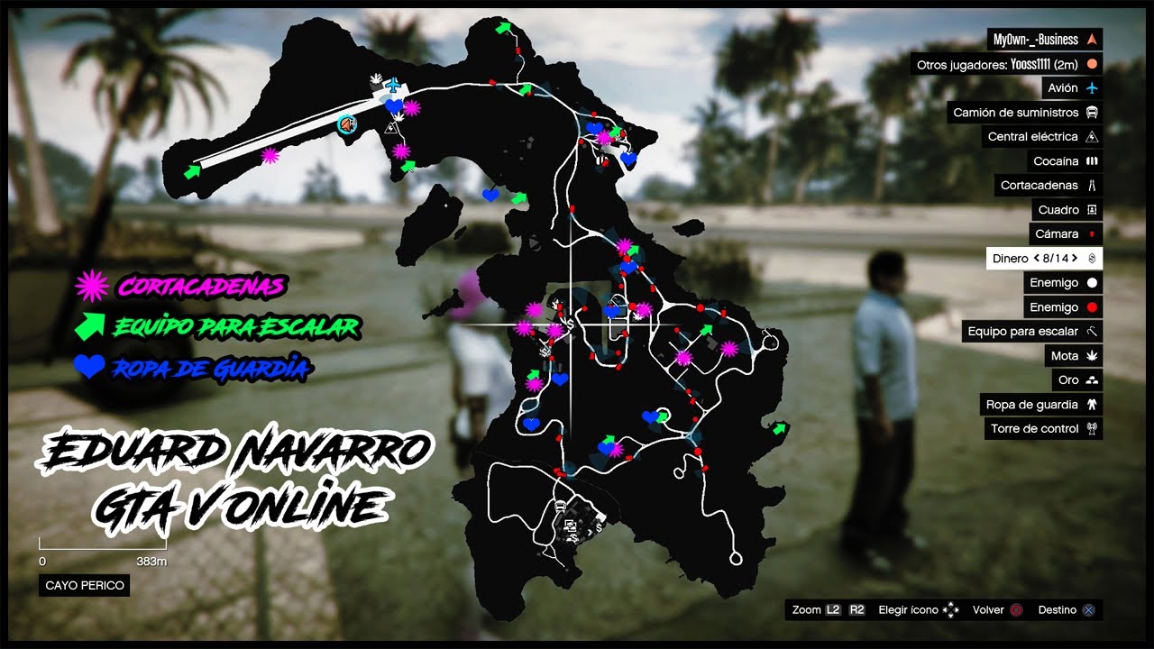 Guia Definitiva todos los PUNTOS DE INTERES AL 100% GTA ONLINE CAYO PERICO HEIST