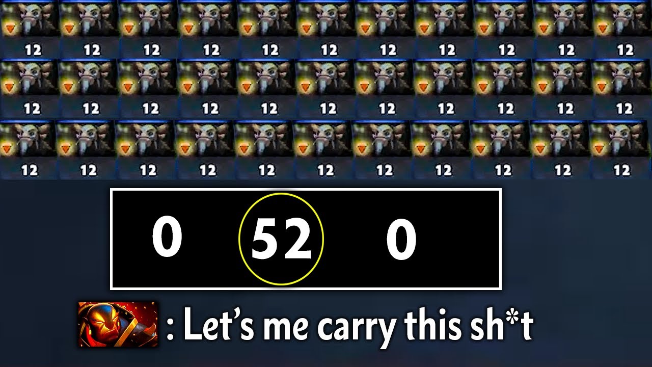 When a Toxic Ruiner in the Team But You're a 7000MMR Ember Spirit