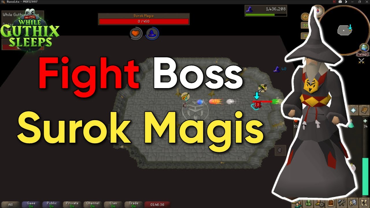 Fight Surok Magis Boss (OSRS)