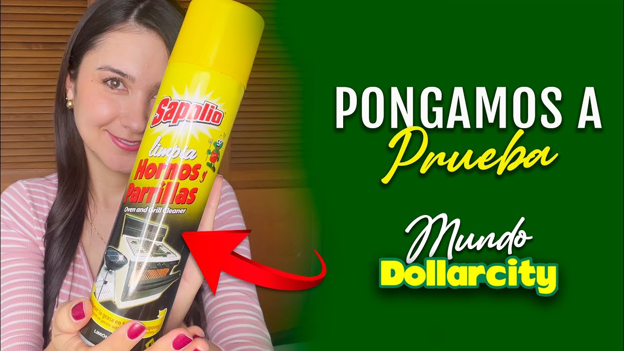 #DOLLARCITY | Probando LIMPIADOR DE HORNOS | Marca Sapolio