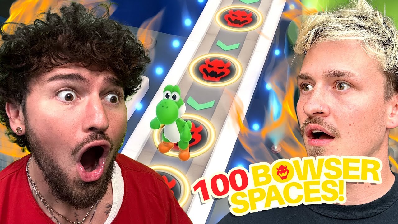 MARIO PARTY BUT WITH 100 BOWSER SPACES