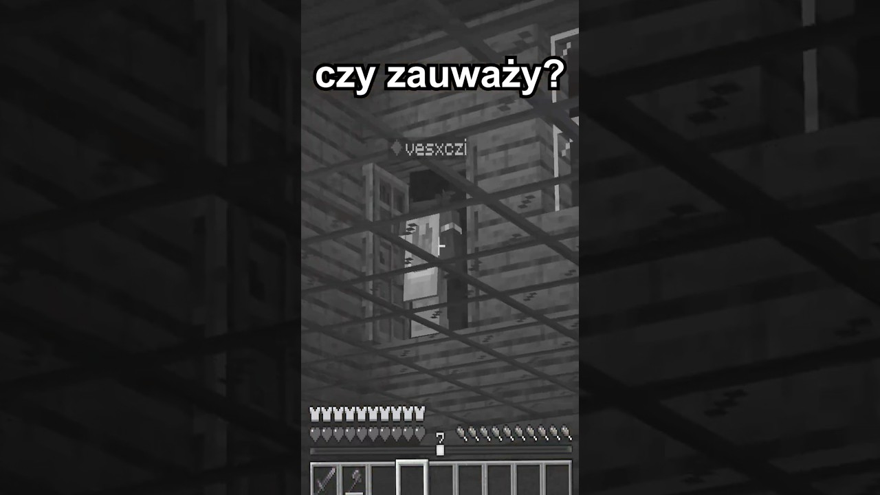 UZYWAM fake PODLOGI az moj PRZYJACIEL zauwazy #minecraft #shorts