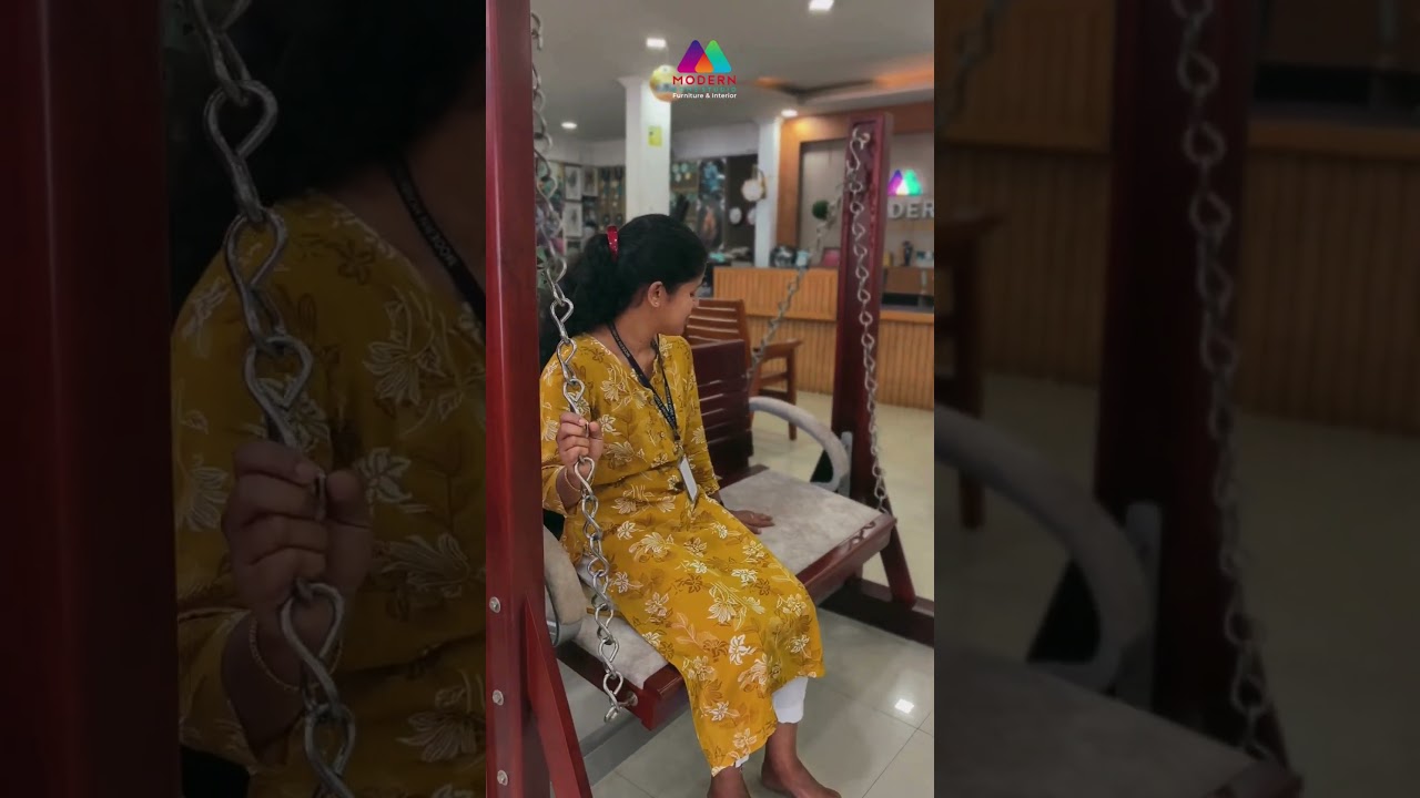 Feel the breeze, swing into happiness 🌿#SwingVibes # #HomeStyle #SwingLove #trendingreels #interior