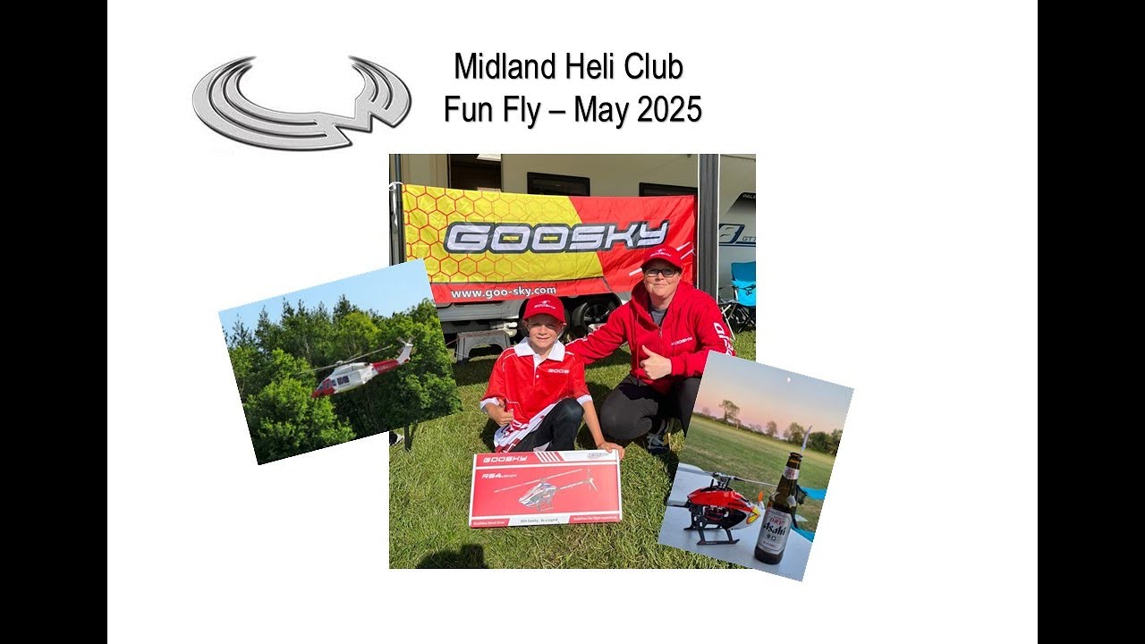 Midland Heli Club Fun Fly May 2025