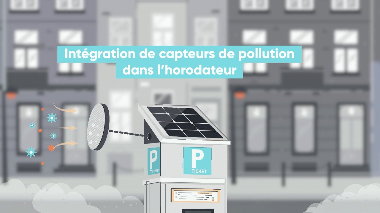Smart Atmo Sensor : Mesurez l’indice de pollution grâce à votre réseau d’horodateurs